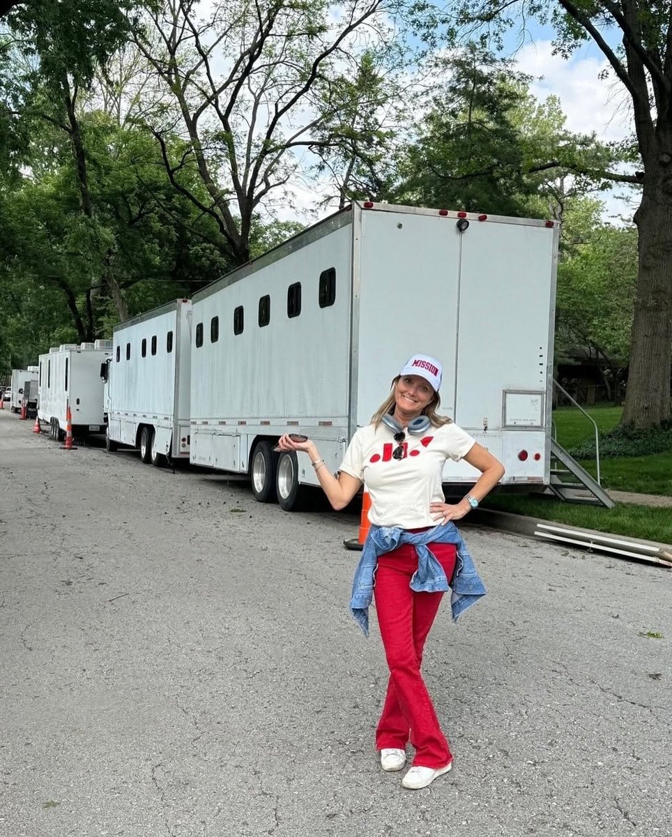 A big milestone for Just Like You Films on the set of Rise and Shine! 🎬✨ For the first time, we had a crew so large we needed trailers—and we even learned the industry term honey wagon! (Spoiler: It’s not nearly as sweet as it sounds. 🚽😂)