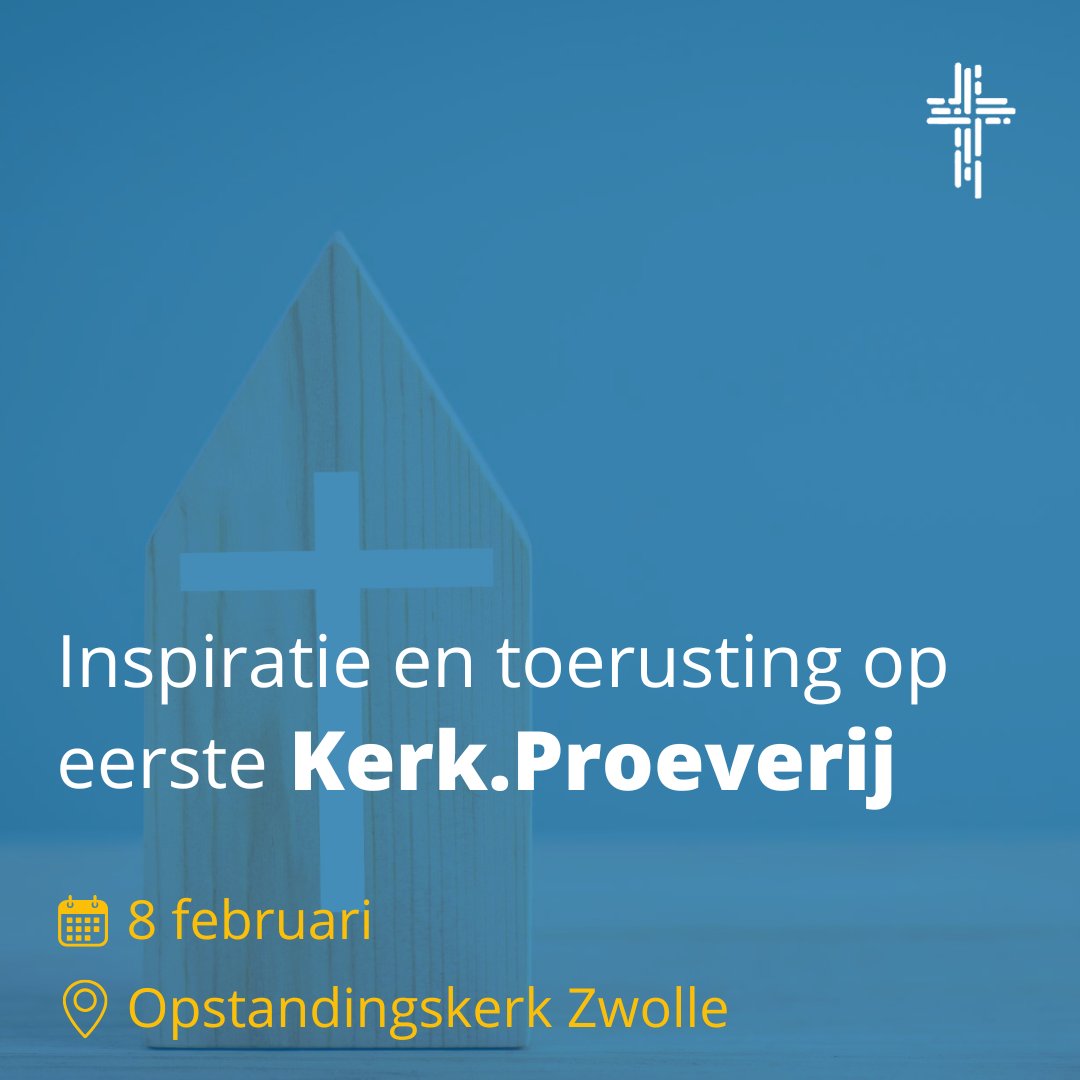 Kom ook naar de eerste Kerk.Proeverij in Zwolle. Een dag met inspiratie en concrete training voor jouw taken in de kerk. Gewoon om toegerust te worden, elkaar te inspireren en van elkaar te leren. Zo komen we samen verder in kerk-zijn.  Meld je aan op kerkpunt.nl/agenda/kerk-pr…
