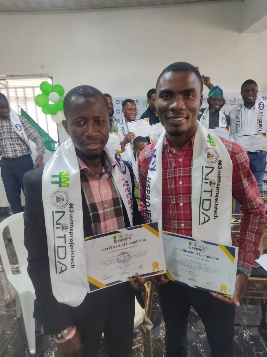 bashirfakorede's tweet photo. Excited to share that I’ve completed my Data Science Course through the 3MTT initiative of the Federal Ministry of Communication, Innovation, and Digital Economy!

Special thanks to @bosuntijani, @NITDANigeria, and #3MTTNigeria for this transformative opportunity. #3MTTOyoState https://t.co/UO1kjri3tn