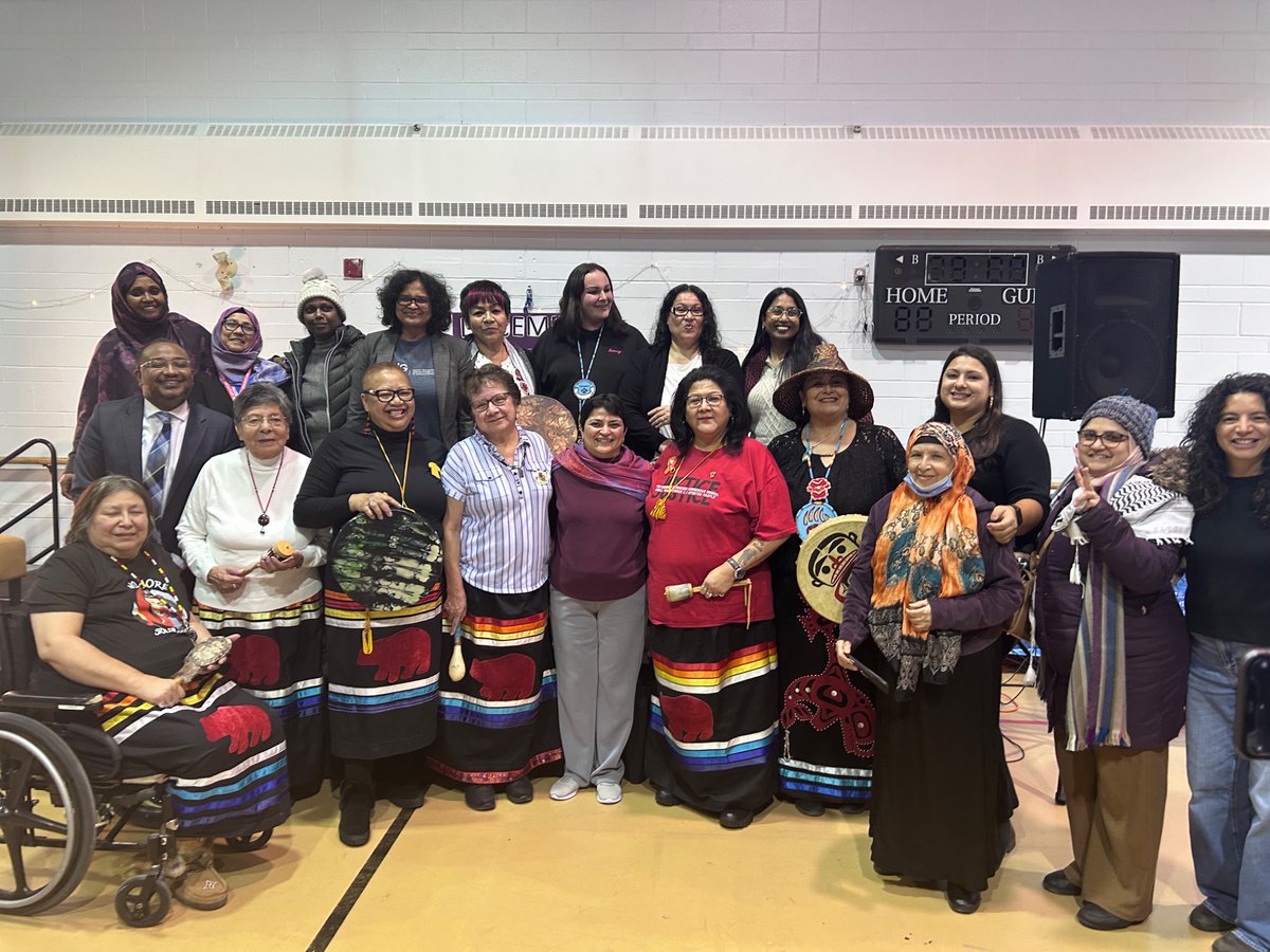 SerenaNudel's tweet photo. On December 6th @tngcommunityTO and partners gathered for #NationalDayof Remembrance 
andActiononViolenceAgainstWomen, honouring 14 women’s lives violently taken in an act of misogyny in 1989. Spaces to remember, heal and connect to the rights of women are as important as ever. https://t.co/AvThlSXFhj