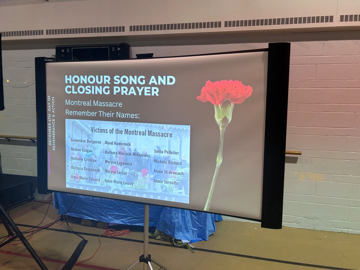 SerenaNudel's tweet photo. On December 6th @tngcommunityTO and partners gathered for #NationalDayof Remembrance 
andActiononViolenceAgainstWomen, honouring 14 women’s lives violently taken in an act of misogyny in 1989. Spaces to remember, heal and connect to the rights of women are as important as ever. https://t.co/AvThlSXFhj