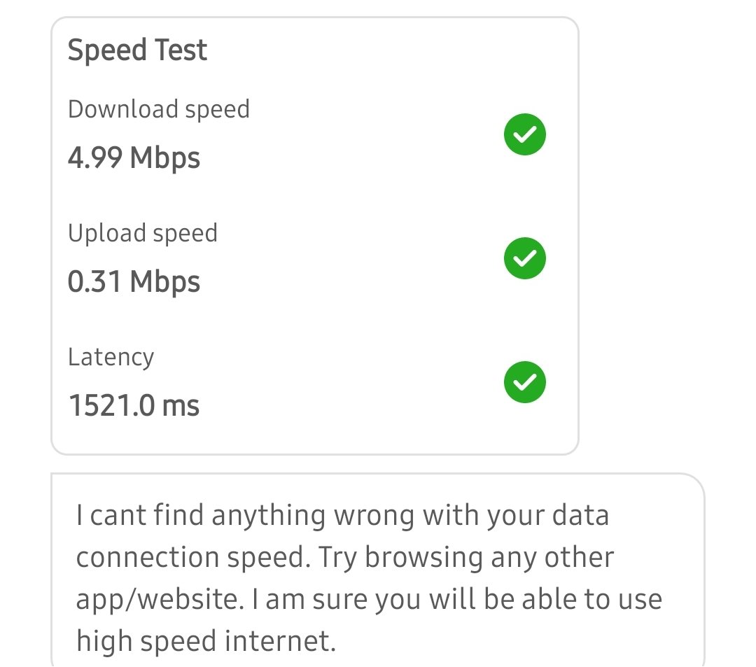 bacaBuci's tweet photo. Is this the high speed internet @JioCare https://t.co/aCddNUhQfA