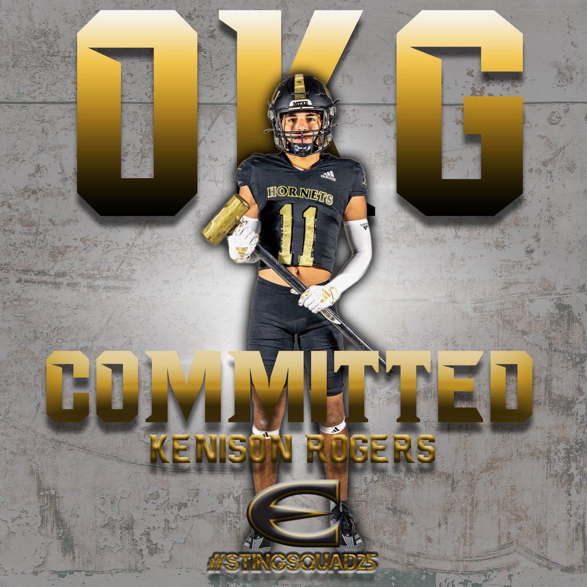 After a great official visit, I am excited and blessed to announce my commitment to play football and advance my academic career at Emporia State University.  I want to thank my family, friends, coaches and teammates who have supported, encouraged and coached me along the way.
