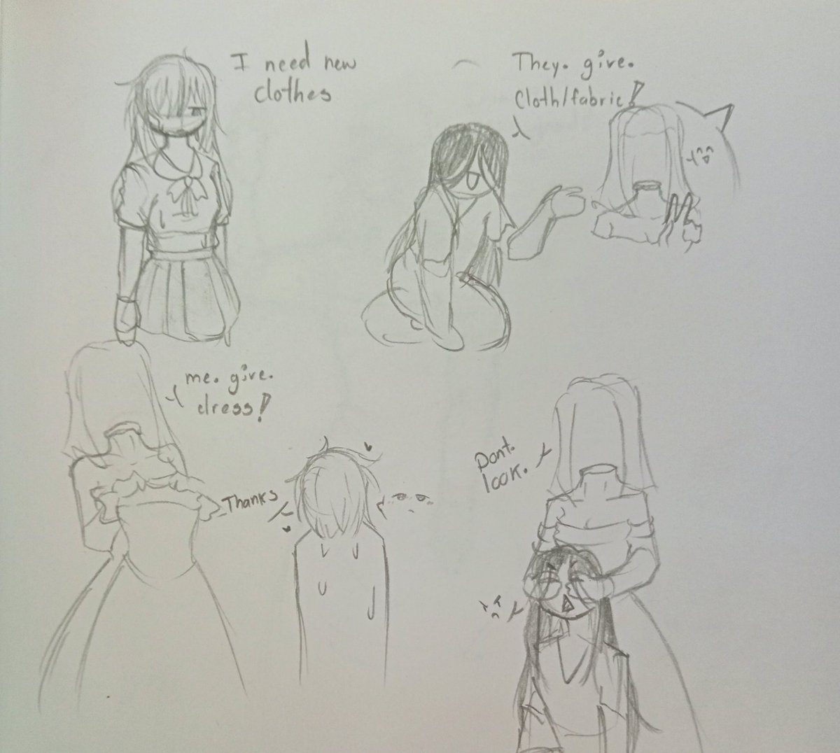 Clocking_Mushi's tweet photo. #Homicipher #Homicipher_art #homicipherfanart #homiciper #Homiciphermc #mrcrawling #msbride #art
Sorry for the bad drawing skills... I've been a little sick lately and I can hardly see, my eyes hurt quite a bit ποΈπ¦π¦
Although! Here's a silly MC in a dress https://t.co/SwV8wg3bvZ