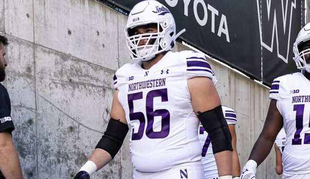 AllenTrieu's tweet photo. Northwestern OL transfer Josh Thompson is visiting Michigan State tomorrow, then Auburn and Ohio State this week.

Several other trips are in the works. (VIP)
https://t.co/vGCc3oGpyC https://t.co/o9pP1ANomR