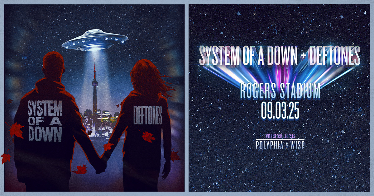 RogersStadium (@rogers_stadium) on Twitter photo .<a href="/systemofadown/">System Of A Down</a> and <a href="/deftones/">Deftones</a> are coming to <a href="/Rogers_Stadium/">RogersStadium</a> in 2025 with special guests, <a href="/polyphia/">polyphia</a> and Wisp. Tickets on sale Friday, December 13th @ 12pm local: bit.ly/4gogsEX .<a href="/systemofadown/">System Of A Down</a> and <a href="/deftones/">Deftones</a> are coming to <a href="/Rogers_Stadium/">RogersStadium</a> in 2025 with special guests, <a href="/polyphia/">polyphia</a> and Wisp. Tickets on sale Friday, December 13th @ 12pm local: bit.ly/4gogsEX