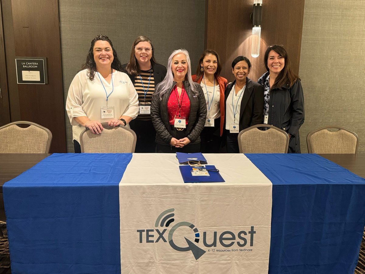 esc1library's tweet image. We had a fantastic time at the @TexQuest Summit in San Antonio last week! 🎉 

Thank you to all the #TexQuest partners for sharing updates &amp;amp; showcasing their platforms. A special thanks to the dynamic team @ESCRegion20  for their incredible support! 💻📚 #DigitalResources