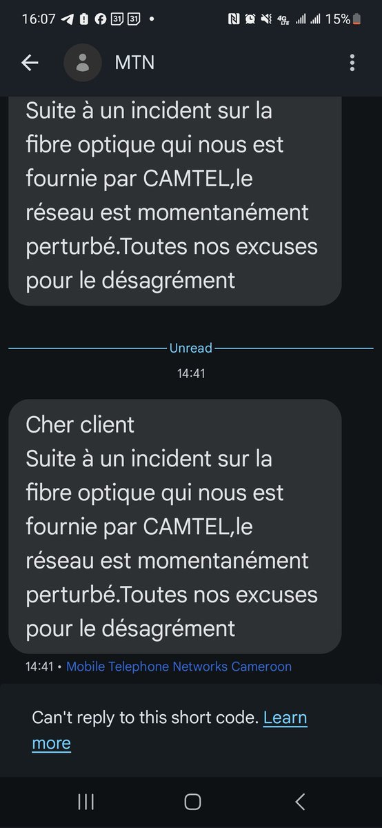 ngaleuyves's tweet photo. Merci pour le message.

Mais que faites vous des données perdues des utilisateurs ? https://t.co/MHCSVkyaCQ