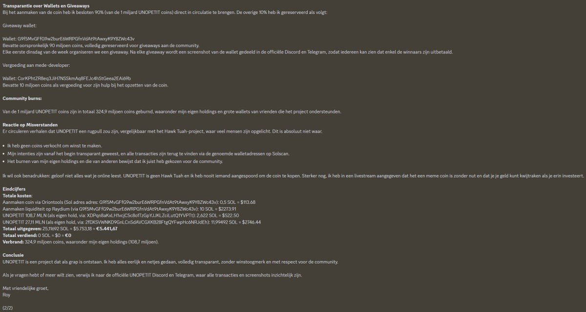 Toelichting en uitleg mbt de <a href="/UnoPetitCoin/">Uno Petit Coin</a>.