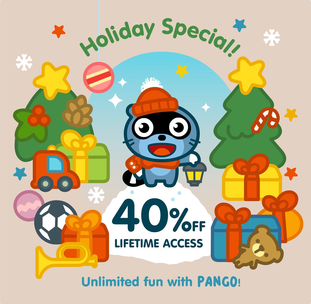 studio_pango's tweet image. 🎄 The Holidays Are Here! 🎄  
Get 40% OFF Lifetime Access to PangoKids ! 
⏳ Offer valid for a limited time. Don&apos;t miss out!  
👉 Get it now: onelink.to/holiday2024