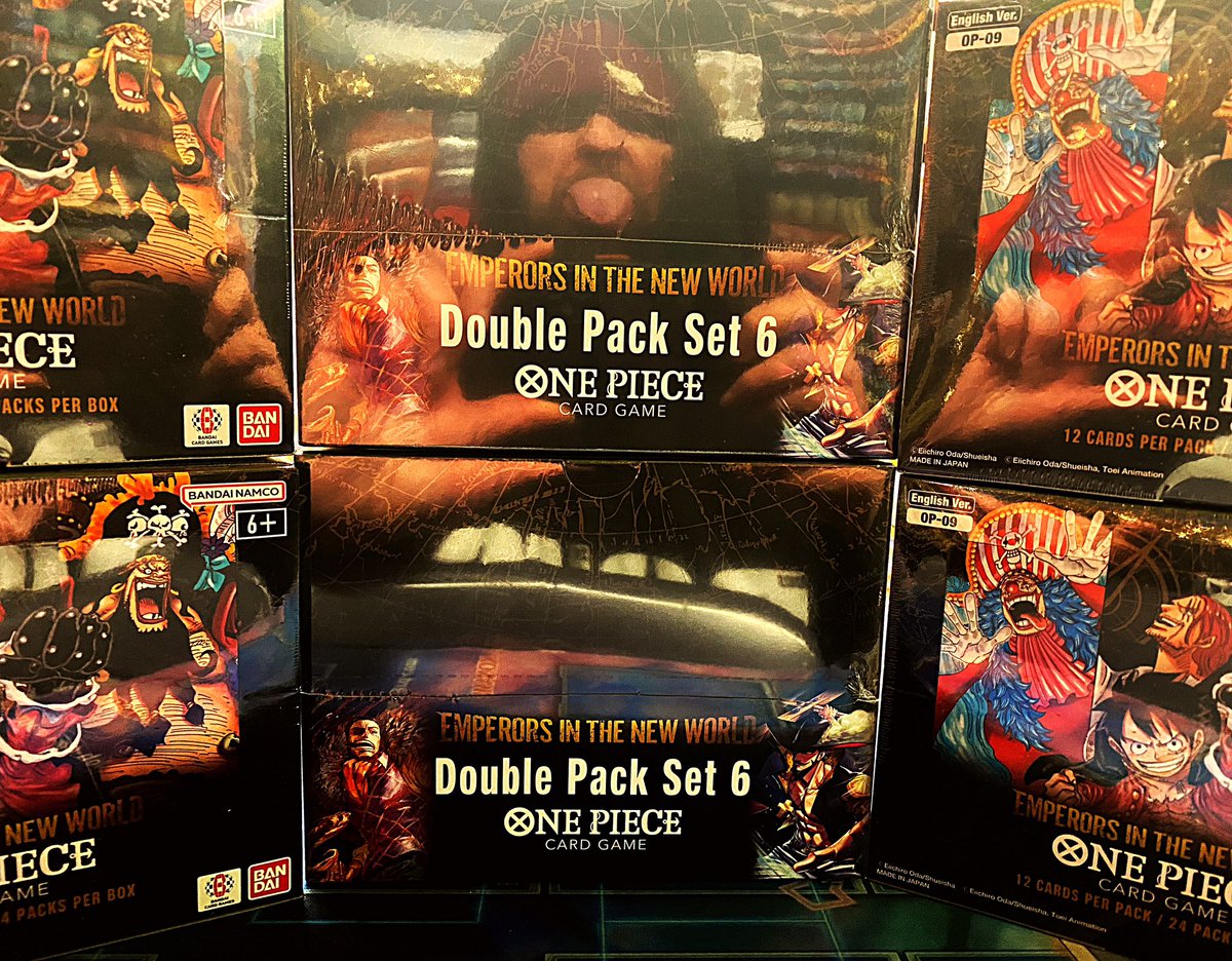 busstoptoyshop's tweet photo. 💥One Piece This Friday 💥

The last big TCG drop of 2024 and it’s HOT! One Piece OP-09 and DP-06. (BONUS - it’s shiny enough to catch a glimpse of The World’s Prettiest Hobby Store Owner™️)

Preorder at https://t.co/0N9BeVGlP3 🔥

#teambsts #largs #onepiece #onepiececardgame https://t.co/SXFp85D36m