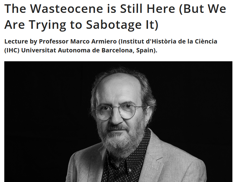 Tomorrow! 

Dec.10 at 15:00, join us at the Center for Applied Ecological Thinking, University of Copenhagen, for a lecture by Prof. Marco Armiero.   

You don't want to miss it!

cape.ku.dk/eng/calendar/2…