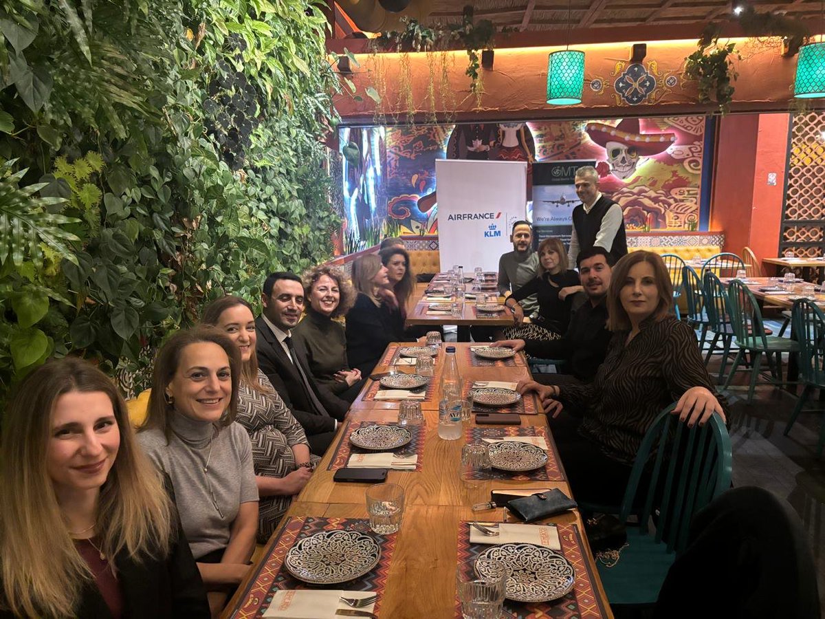 FLYGMT's tweet photo. December is a time for celebrating connections and milestones, and this past Friday, Dec 6th, we had the pleasure of hosting an exclusive dinner event in collaboration with our partners @airfrance and @KLM.  #AirFrance #KLM #TravelManagement #GMTGreece #FlyGMT #WeAreAlwaysOpen https://t.co/KMEp2M2iAw