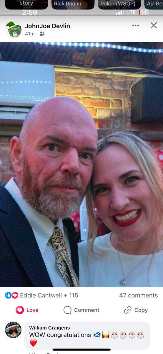 JosephBrooksPA's tweet photo. Sending heartfelt well wishes to all the spiritual leader of the @PloughBhoysCSC. Here’s to a wonderful life together, @palmbeachbhoy & Shannon! #TheDevlins https://t.co/jZidY5ukrj