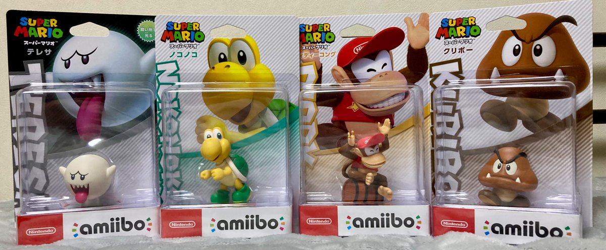 amiibo ノコノコ テレサ クリボー ワリオ ワルイージ ロゼッタ ディディ