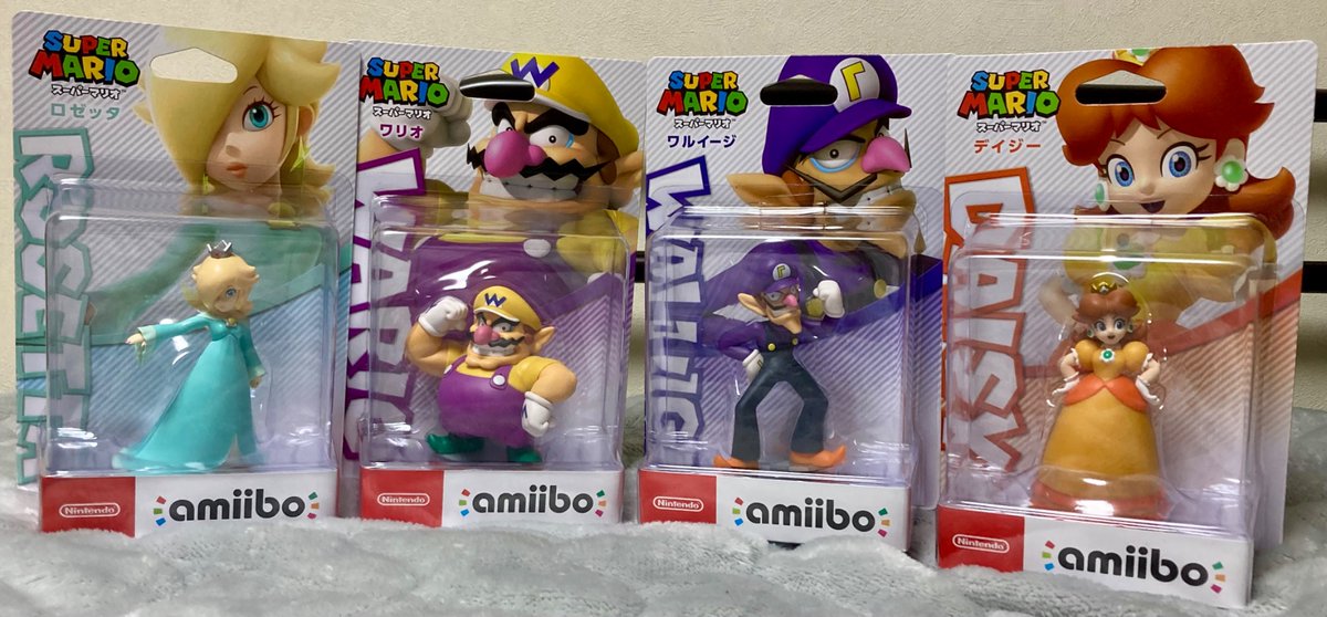 amiibo ノコノコ テレサ クリボー ワリオ ワルイージ ロゼッタ ディディ