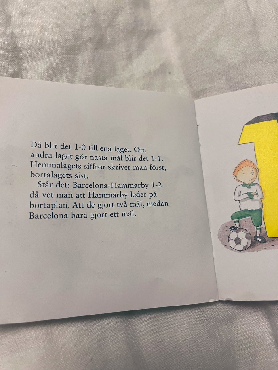 Läst mycket Spinkis för barnen och alltid tyckt det var kul att Lasse Anrell valde ett så orealistiskt motstånd som exempel. Det var då det. Nu är det verklighet. På torsdag ger vi katalanerna en match. Ses där!