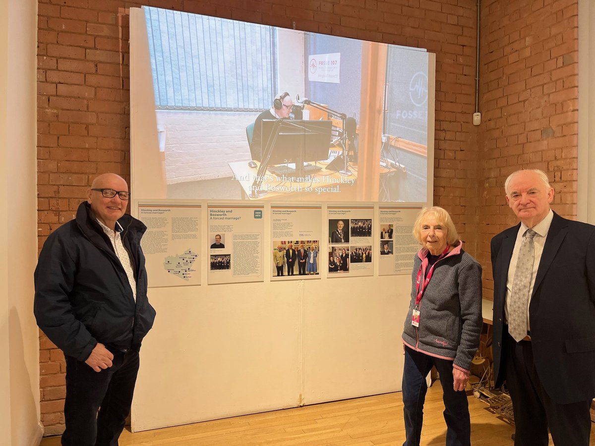 A free exhibition celebrating Hinckley &amp; Bosworth over the last 50 years has opened in the Atkins Gallery, Hinckley.

Kindly supported by <a href="/thomasflavells/">Thomas Flavells</a>, it shows off photos, memories &amp; rare items that tell the story of life in the borough since 1974.

🔗 hinckley-bosworth.gov.uk/news/article/3…