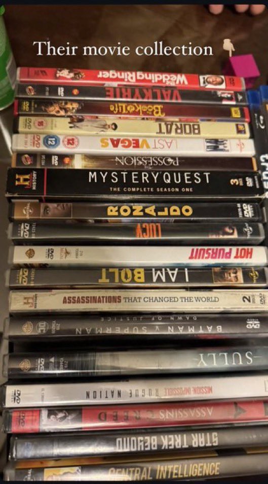 BRICSinfo's tweet photo. JUST IN: Borat found in Bashar al-Assad's movie collection at his Damascus residence. https://t.co/iXmnQjOUkW