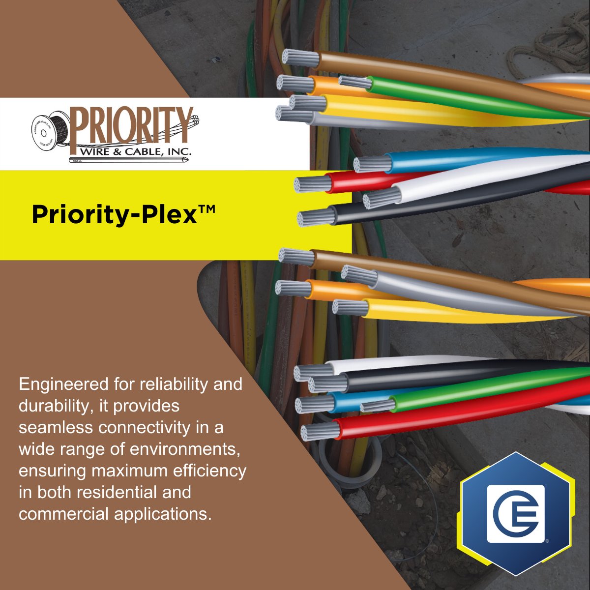 CrescentElectrc's tweet image. Looking for reliable, high-performance data transmission? Priority-Plex™ delivers seamless connectivity with advanced shielding and superior insulation to minimize signal interference. 

Ideal for both residential and commercial applications, shop today: ow.ly/JfU850UgmEs