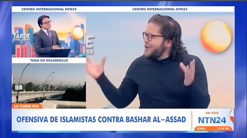 🇸🇾 En <a href="/NTN24/">NTN24</a> analice el dominio de los distintos grupos armados opositores que contribuyeron a la caída de la dinastía #AlAssad 
Gran reto: la construcción de Estado en un territorio con distintas soberanías y con un escenario regional volátil 
👇🏻
youtu.be/8GIHe5GTrnM?si…