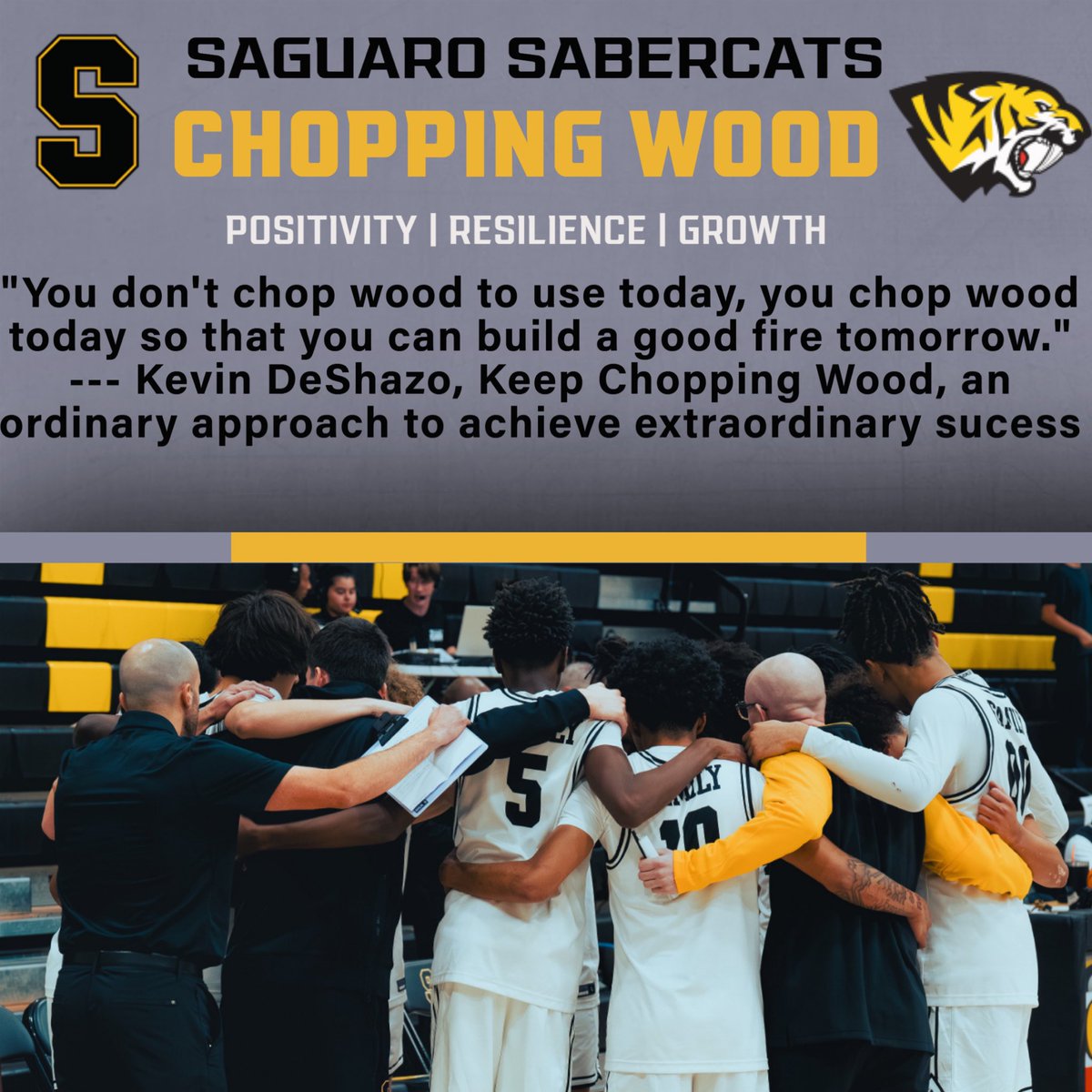Matt Harris (@harris_matthewj) on Twitter photo Shared the theme of the week “Chopping Wood” w/ our Saguaro HCs this morning.
The theme is from <a href="/KevinDeShazo/">Kevin DeShazo</a> book: Keep Chopping Wood: an ordinary approach to achieving extraordinary success a.co/d/5xzJWhH
Kevin’s website:
msha.ke/kevindeshazo/
Great podcast Shared the theme of the week “Chopping Wood” w/ our Saguaro HCs this morning.
The theme is from <a href="/KevinDeShazo/">Kevin DeShazo</a> book: Keep Chopping Wood: an ordinary approach to achieving extraordinary success a.co/d/5xzJWhH
Kevin’s website:
msha.ke/kevindeshazo/
Great podcast