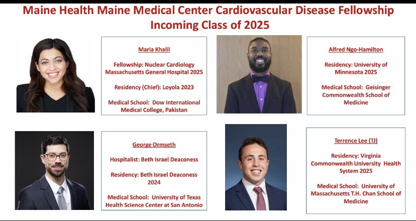 Maxwell Afari (@maxieafari) on Twitter photo We are excited to have this talented group join us at MaineHealth Maine Medical Center Cardiology Fellowship in July 2025. <a href="/OmkarBetageriMD/">Omkar Betageri</a> <a href="/MaineMed_IM_Res/">Maine Med IM Residency Program</a> <a href="/BramGeller/">Bram Geller, MD</a> <a href="/AndrewS56896170/">Andrew Schwartzman</a> <a href="/RossHilliard/">Ross Hilliard, MD, FACP</a> We are excited to have this talented group join us at MaineHealth Maine Medical Center Cardiology Fellowship in July 2025. <a href="/OmkarBetageriMD/">Omkar Betageri</a> <a href="/MaineMed_IM_Res/">Maine Med IM Residency Program</a> <a href="/BramGeller/">Bram Geller, MD</a> <a href="/AndrewS56896170/">Andrew Schwartzman</a> <a href="/RossHilliard/">Ross Hilliard, MD, FACP</a>