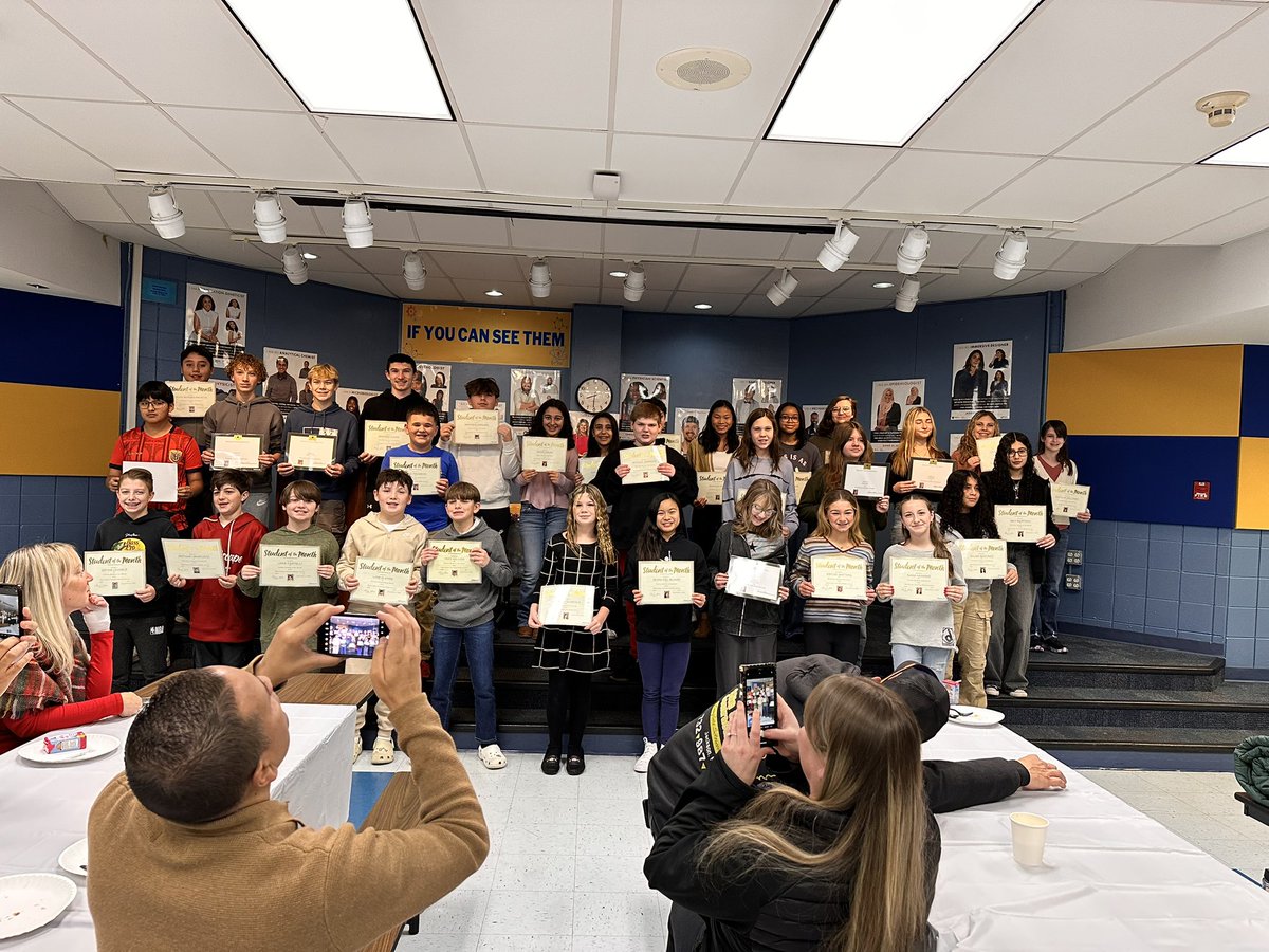 MTMSMustangs's tweet photo. Great day celebrating our Students of the Month and Board Recognized Students https://t.co/FRgsjv14AZ