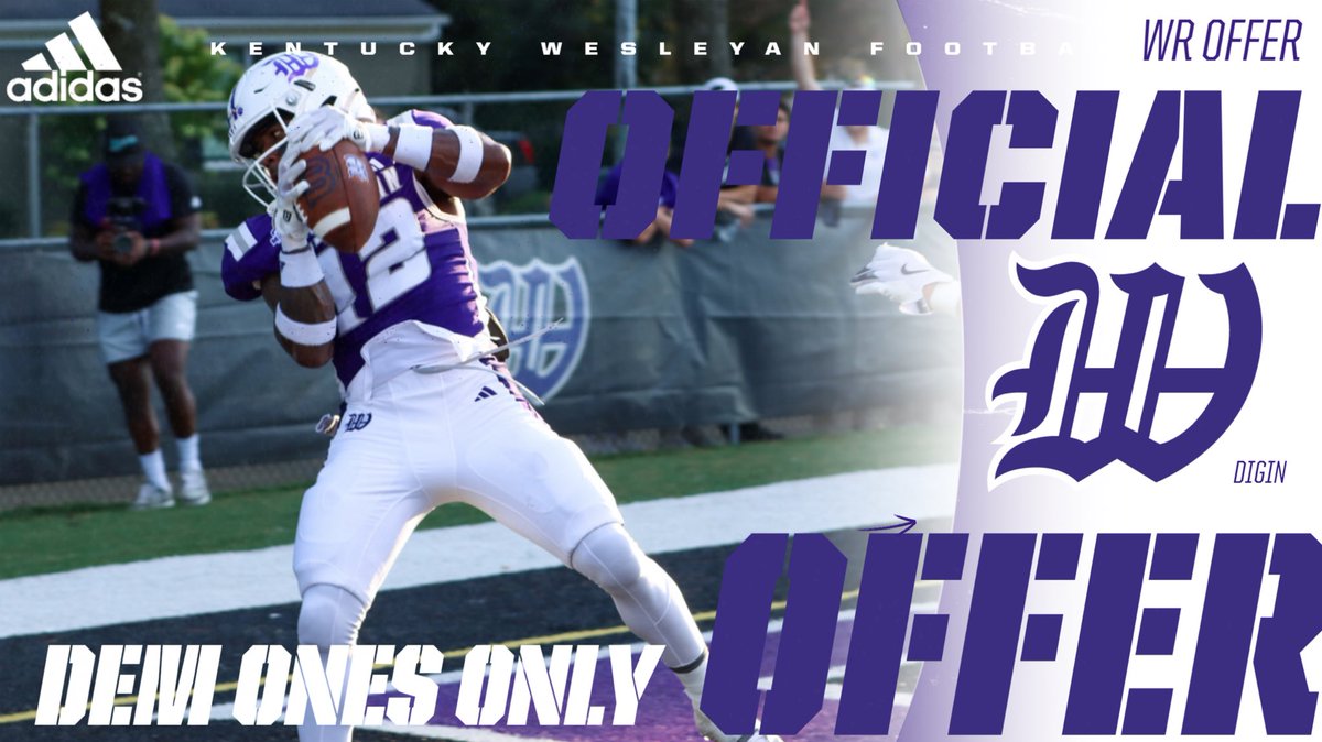 Isaiah Roseberry (@isaiahroseberry) on Twitter photo Extremely blessed to receive a Scholarship Offer from Kentucky Wesleyan!
<a href="/MJGOLDENBEARFB/">MT. JULIET FOOTBALL</a> <a href="/OnTopAthletics/">OnTopAthletics Inc📚🏈⚾️</a>
<a href="/CoachYoung41/">Coach Tyrone Young Jr. II ™</a> Extremely blessed to receive a Scholarship Offer from Kentucky Wesleyan!
<a href="/MJGOLDENBEARFB/">MT. JULIET FOOTBALL</a> <a href="/OnTopAthletics/">OnTopAthletics Inc📚🏈⚾️</a>
<a href="/CoachYoung41/">Coach Tyrone Young Jr. II ™</a>