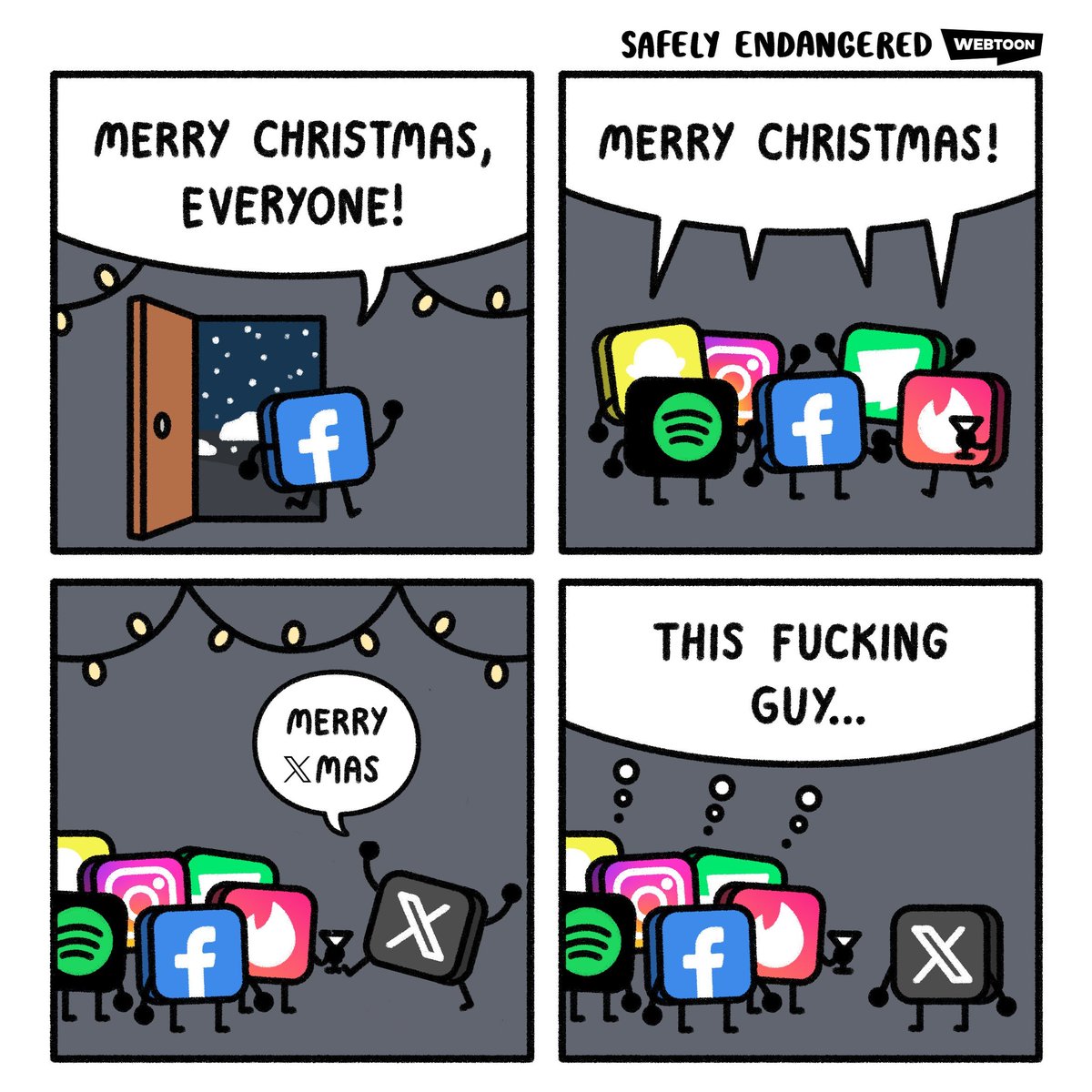 <a href="/EndangeredComic/">Safely Endangered</a> Needs the patented Musk's "x" jump