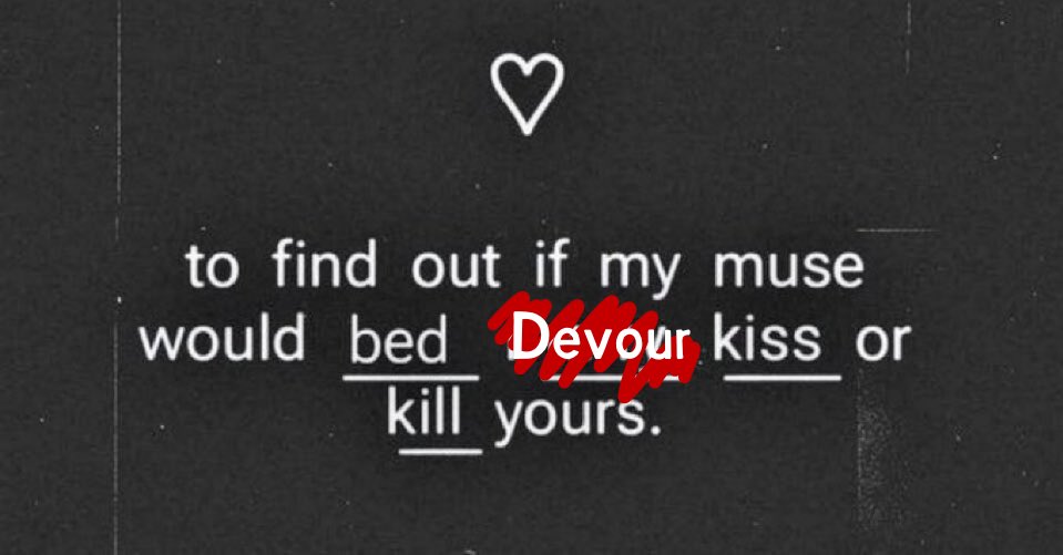 ‘m feeling kind today.