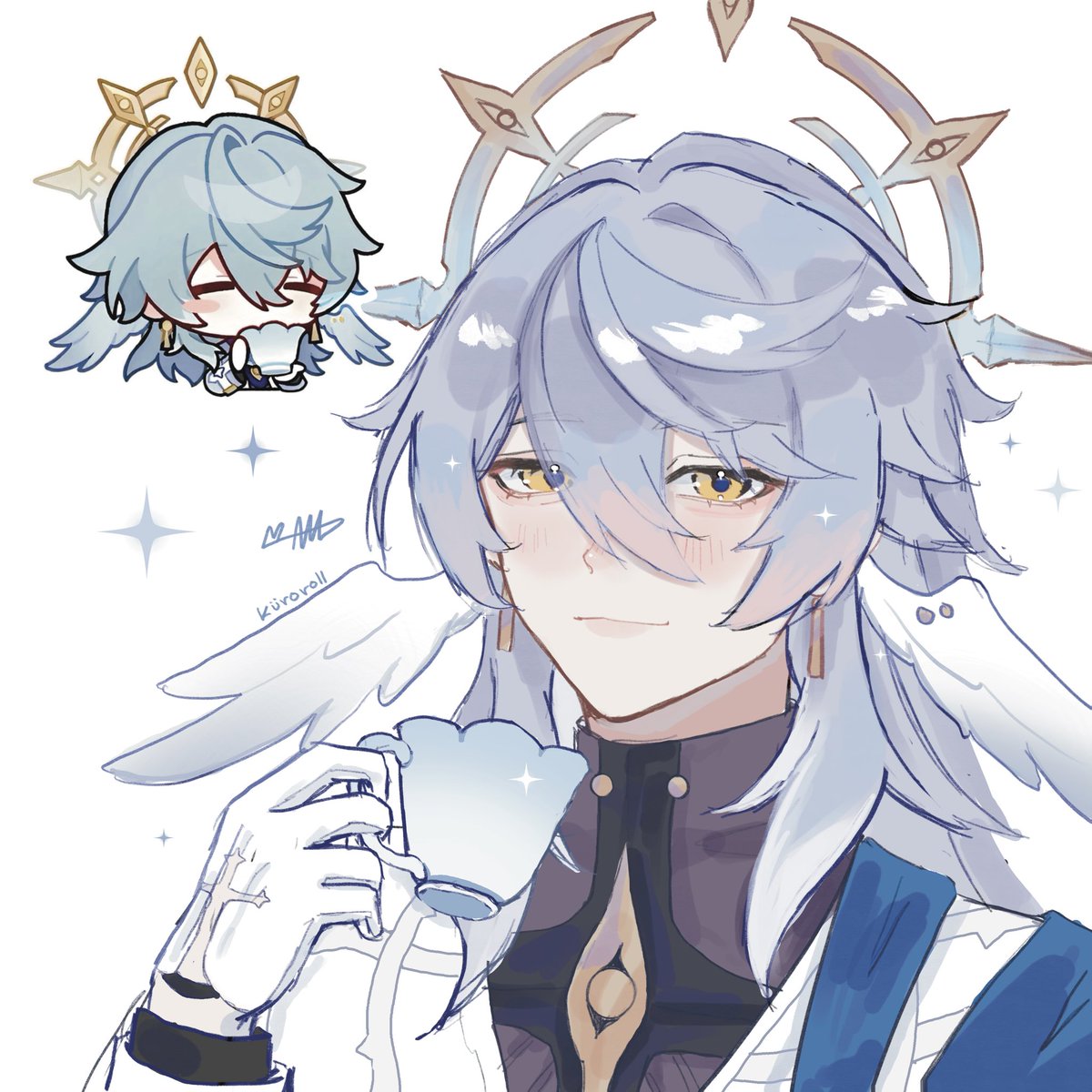 kuror0ll's tweet image. sunday chibi redraw :3
#HoYocreators #HonkaiStarRail #SundayHSR