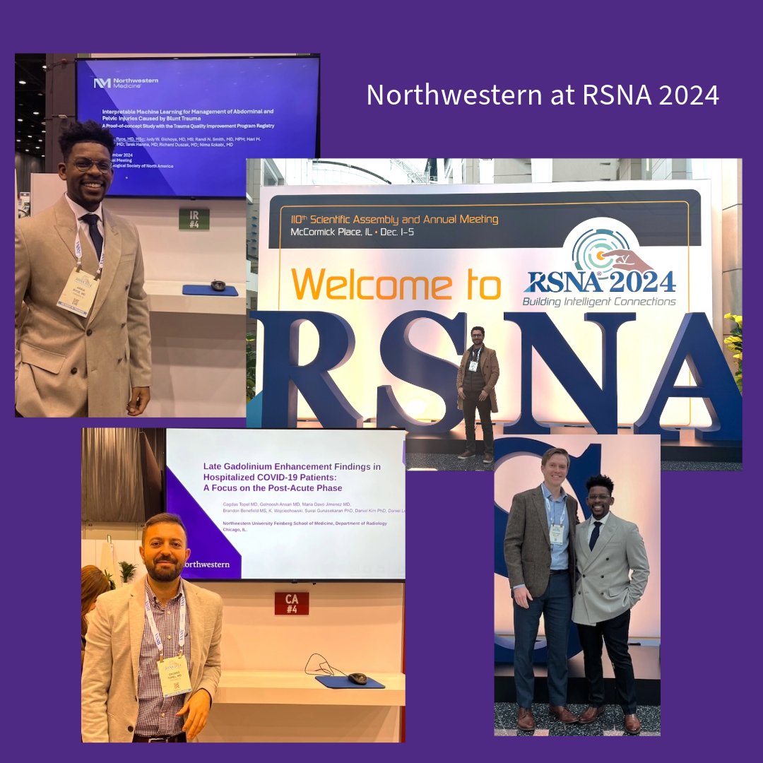 Topel Cagdas and Arrix Ryce presented, and Arian Shahidi felt welcomed. @rsna #RSNA2024 <a href="/cagdastpl/">Çağdaş Topel</a>