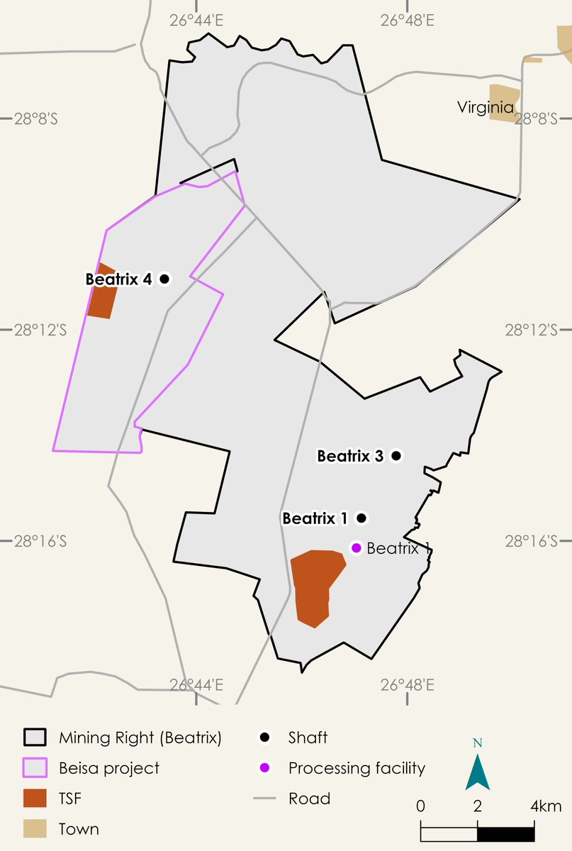 Sibanye-Stillwater (JSE: SSW | NYSE: SBSW) announces the sale of Beatrix 4 shaft, including the Beisa uranium project, to Neo Energy Metals Plc (LSE: NEO | A2X: NEO).

💡 Read more: sibanyestillwater.com/news-investors…
