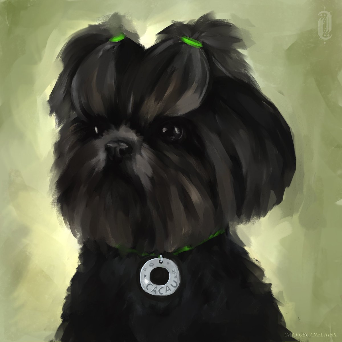 Avisando aqui primeiro 👀
Estou abrindo apenas 5 vagas para retratos digitais de pets, com entrega garantida antes do Natal! 🎄🐾 
Chama na DM pra mais informações