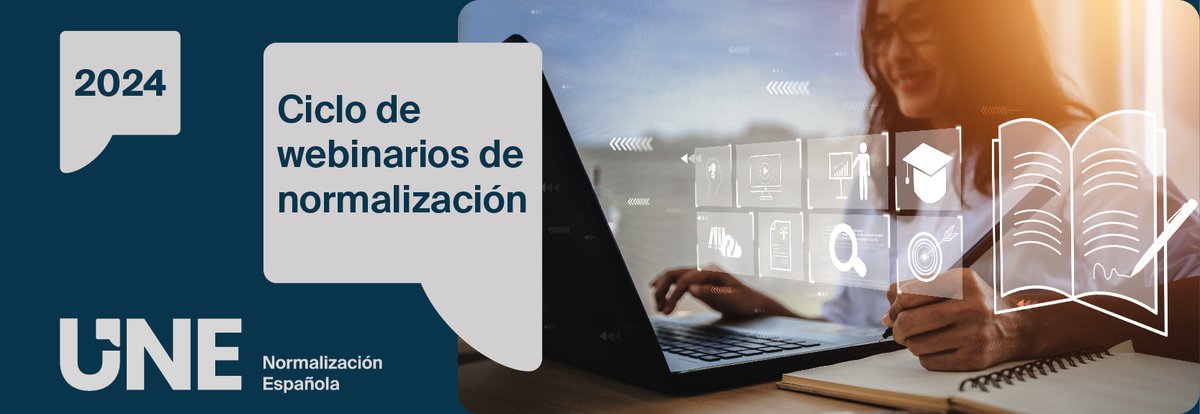 UNIRiTED's tweet photo. 🚀 ¡No te pierdas el webinario de @NormasUNE sobre el impacto de las Normas UNE en la toma de decisiones organizacionales!
📅 Martes, 10 de diciembre | 🕐 13:00h
📍 Evento online y gratuito, con acceso previo registro👇https://t.co/hGSQBQ5xQF https://t.co/8iGvvgOFcF