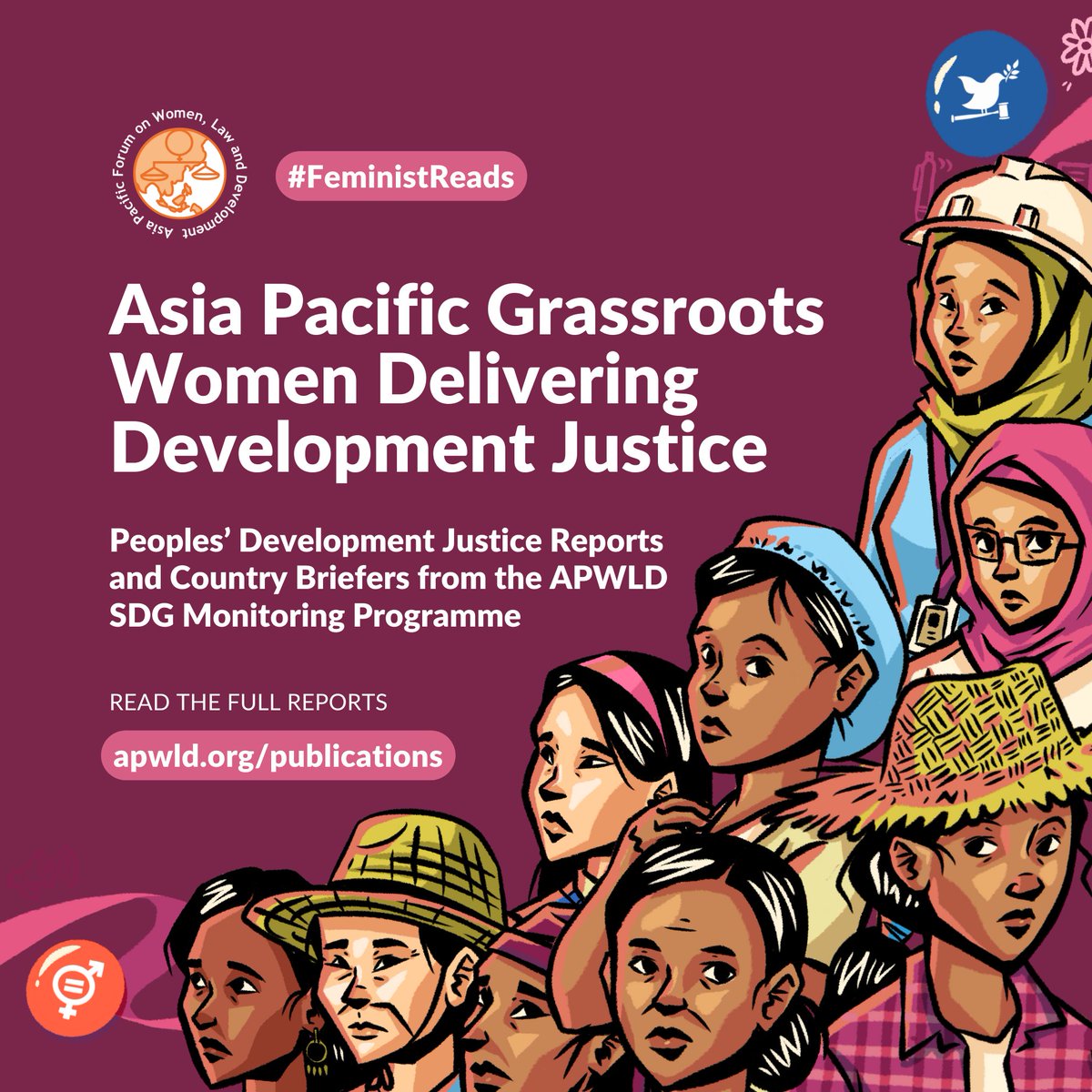 📌APWLD Feminist #DevelopmentJustice programme partners produced Peoples Development Justice Reports which unveil their demands on SDGs implementation. Through these reports, APWLD produced country briefers that call for #systemicchanges.
🔗Visit apwld.org/publications