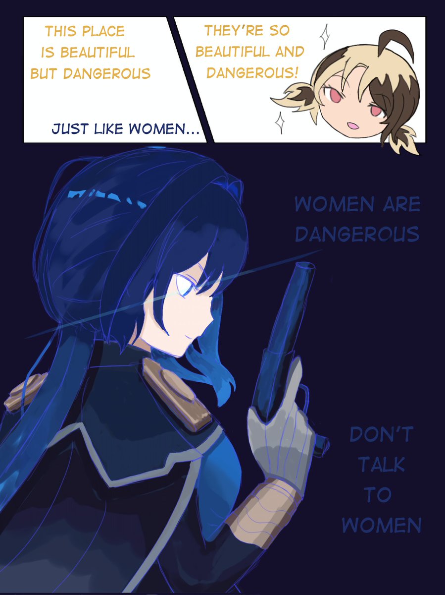 domaincelestia's tweet photo. ⏳Women are dangerous👧

#rkggk #kronillust https://t.co/aXkdT9Orhi