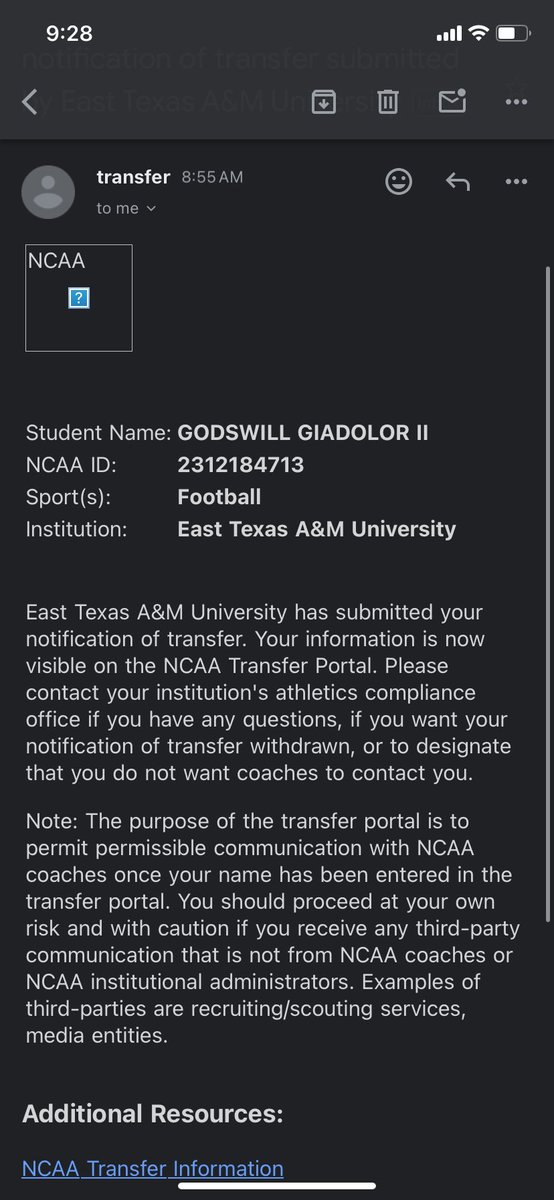 I am officially in the portal!! With 4 Years of eligibility‼️ <a href="/BSublet/">BSUB</a> <a href="/BMFMoats/">Coach Moats</a>