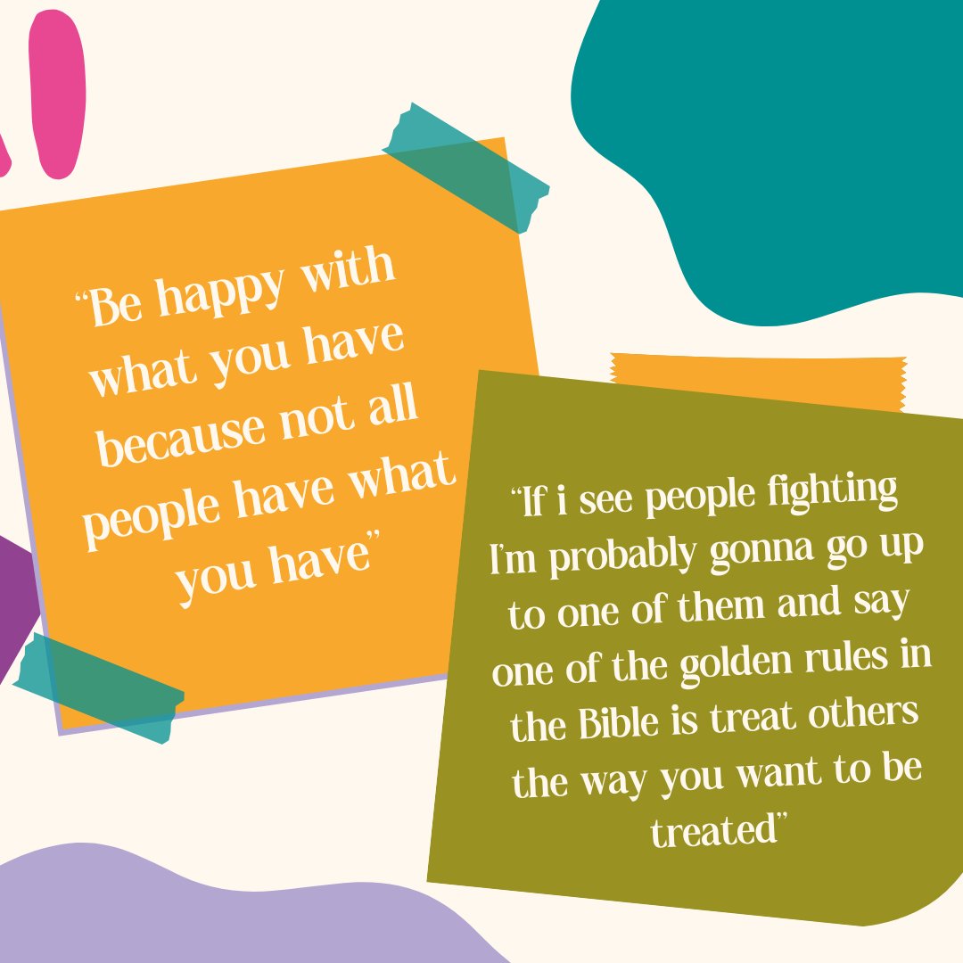 drzee_md's tweet photo. Kids have a way of saying the realest things, don’t they? These quotes came from a group of incredible students at Pomelo Community Charter School, and their insights are nothing short of inspiring. 🫶 https://t.co/bXgqz9UspP