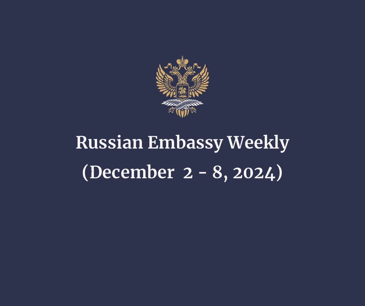 israel_mid_ru's tweet photo. 🇷🇺🇮🇱 Russian Embassy Weekly Newsletter 🔗  https://t.co/7LEkPBxLXu

#Russia
#Israel
#Syria
#MiddleEast
#UnionState
#OSCE
#UkraineCrisis
#UN &amp; more https://t.co/BqZFCu8lCe