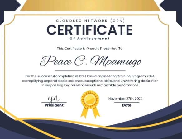 Peacelyn001's tweet photo. @olanetsoft I'm currently learning MS 365 about to take the Exam, Just Recently finished AWS Cloud Engineering Program, focusing on cloud solutions and infrastructure. A PC is essential for me so I can practicing what I have learnt.
Proof: https://t.co/8e8igpKJru. https://t.co/IFnLmrERWK