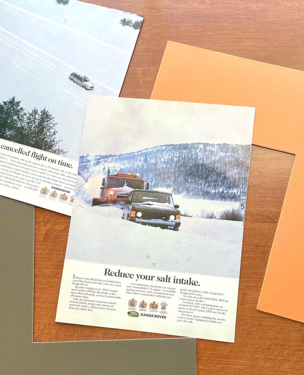 Bgarr07's tweet photo. @herrmanndigital One day I just hope to be this creative!

Also, shoutout to adpatina for posting a bunch of these old magazine ads. https://t.co/uRRW18qbg3