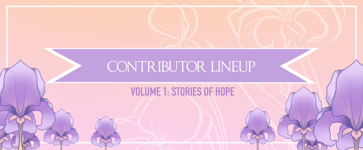 💜 Welcome to the contributor lineup for Volume I 🐰 of Golden Haven: A Charity Zine Collection! 💜