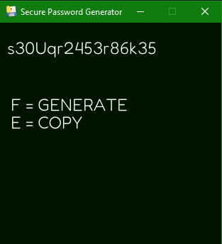py_devv's tweet photo. With 🔒 Secure Password Generator being supported on Windows, MacOS, OS X, BeOS, FreeBSD, IRIX, and Linux, it is the fastest way to generate secure passwords quickly. On top of that, it's also a very lightweight tool. https://t.co/2QGbGRRI3E