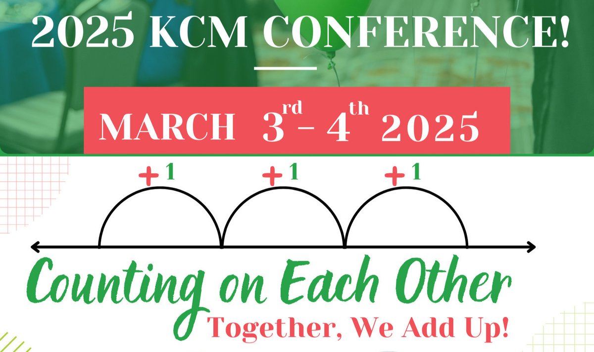 This is the LAST WEEK for Early-bird registration prices! Early-bird ends this Friday, December 13th! 

Don't miss this opportunity to connect and grow with fellow educators!

View the conference homepage here: 
kentuckymathematics.org/KCMConference2…
Register Here:
members.kentuckymathematics.org/members/evr/re…