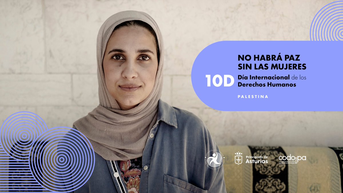 GobAsturias's tweet photo. 🎦El documental 𝓝𝓸 𝓱𝓪𝓫𝓻á 𝓹𝓪𝔃 𝓼𝓲𝓷 𝓵𝓪𝓼 𝓶𝓾𝓳𝓮𝓻𝓮𝓼. 𝓟𝓪𝓵𝓮𝓼𝓽𝓲𝓷𝓪 centrará el acto institucional del Día Internacional de los Derechos Humanos
▶️El evento tendrá lugar mañana, a las 18:30 en el palacio Conde de Toreno, en Oviedo/Uviéu
Más ℹ👇
https://t.co/ftLg1KVHUH