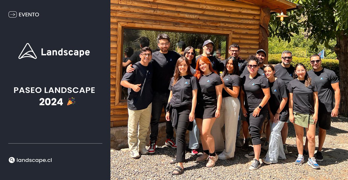 LandscapeCL's tweet photo. Nuestro paseo anual 2024 💫 fue mucho más que un día especial; fue una maravillosa oportunidad para conectar, disfrutar y celebrar el compromiso y la dedicación de cada integrante de nuestro equipo.💚 
¡Gracias a todos por convertir este día en una experiencia inolvidable! 🌿 https://t.co/DkC7AG2PdF