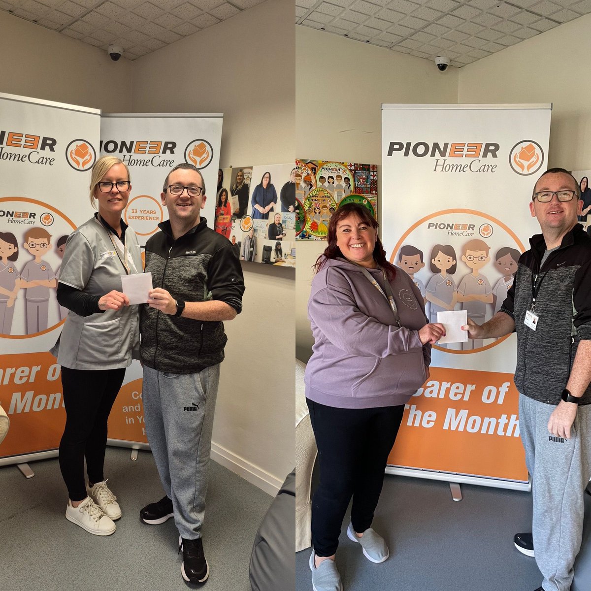 Belated Congratulations to our carers of the month, Cathy and Jacinta!

Both, Cathy and Jacinta have  been a part of our team since 2020.
Well done ladies🎉 <a href="/HCC_Irl/">Home & Community Care Irl</a>