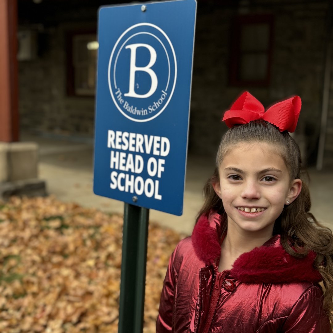 In her first order of business as Head of School for the day, Lily declared today is a Pajama Day for everyone! An honor won by her family at last year's BSPA Community Auction and Dinner, Lily has a busy schedule and is spending the day shadowing Mrs. Mac! #headofschool